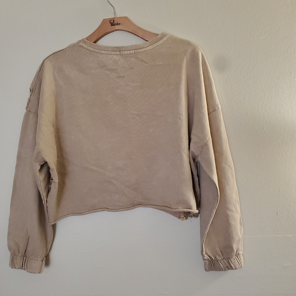 Women Crop Sweatshirt - Picture 4 of 6